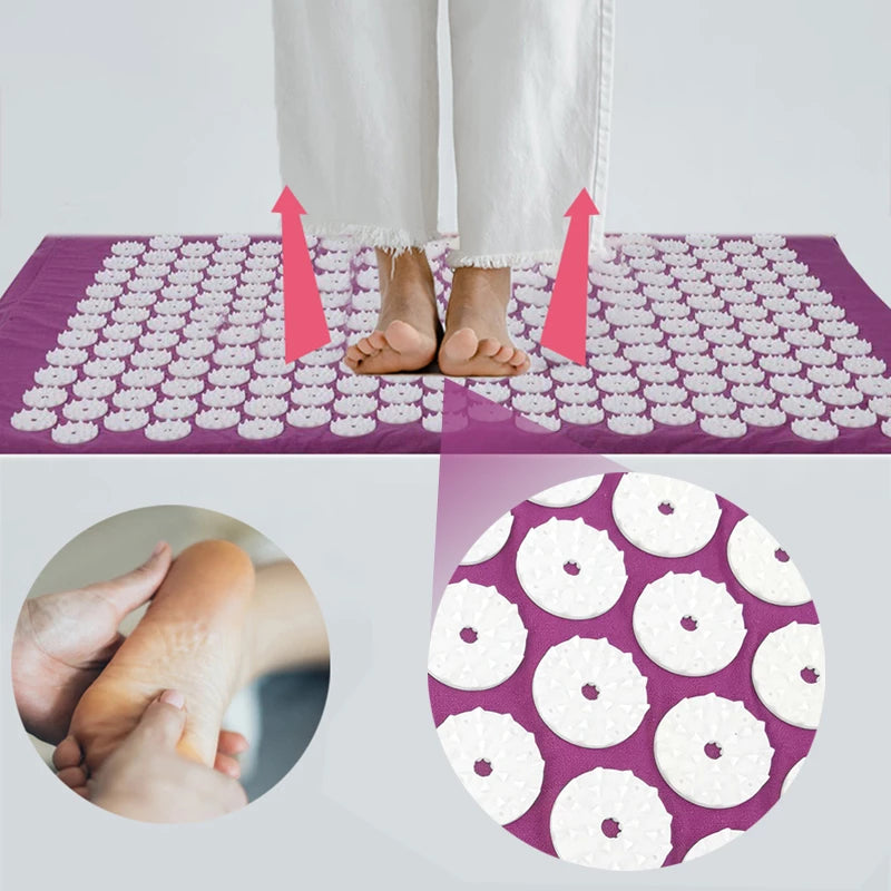 Acupressure Yoga Mat - Relax & Rejuvenate with Sensi Massage