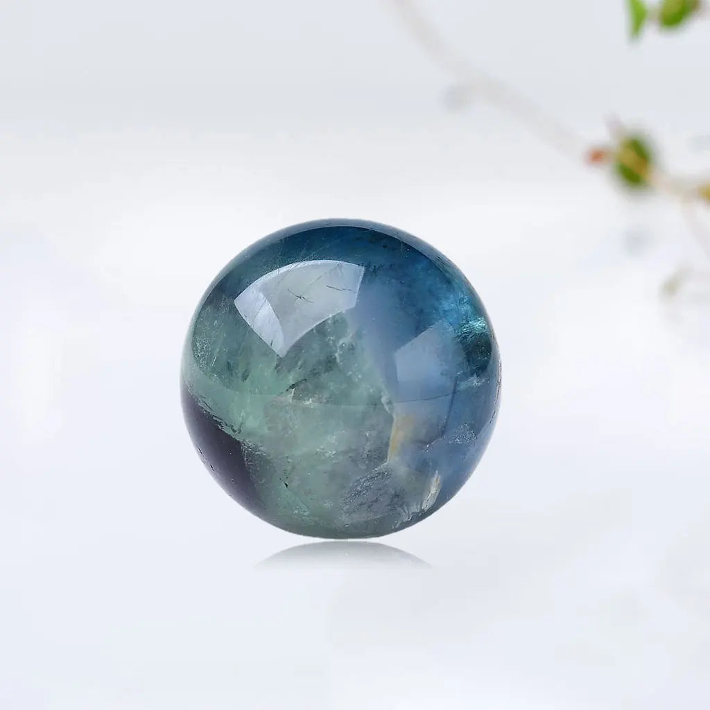 Fluorite Crystal Ball for Physical Healing