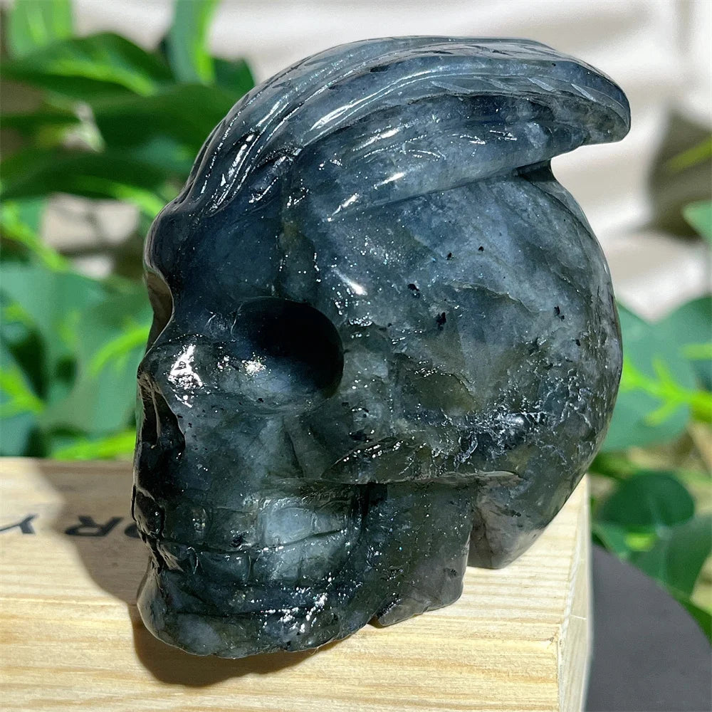 Labradorite Skull Flash Crystal