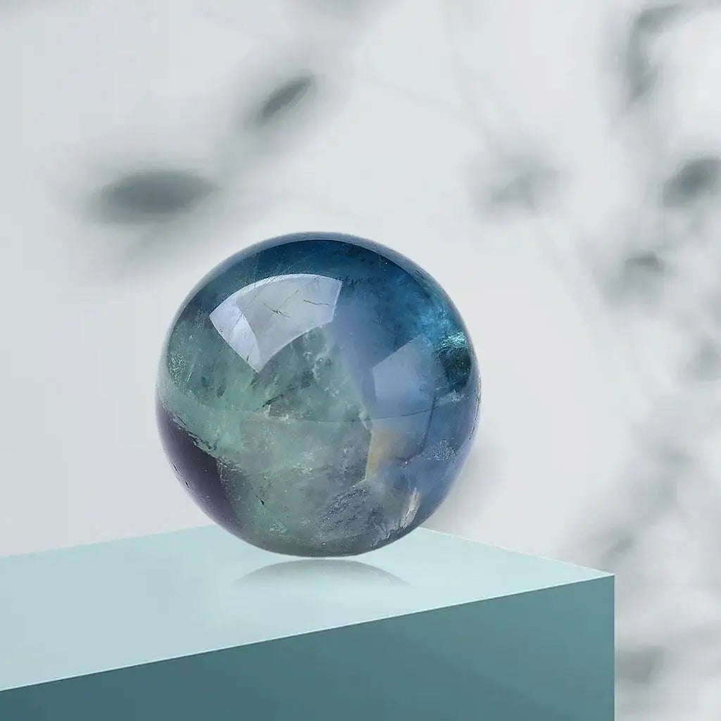 Fluorite Crystal Ball for Physical Healing