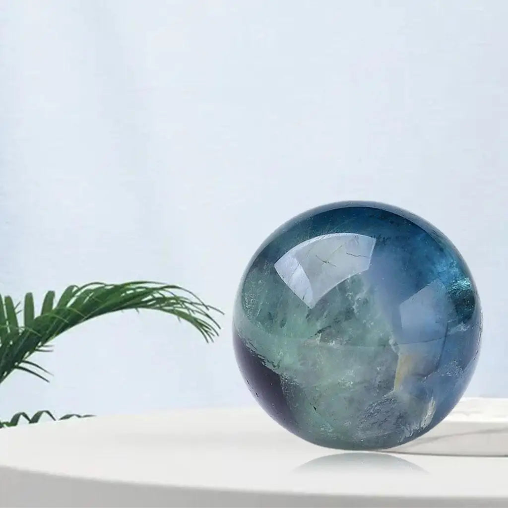 Fluorite Crystal Ball for Physical Healing