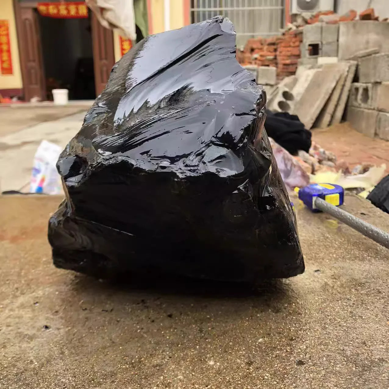 Raw Black Obsidian Healing Crystals - Feng Shui Decor
