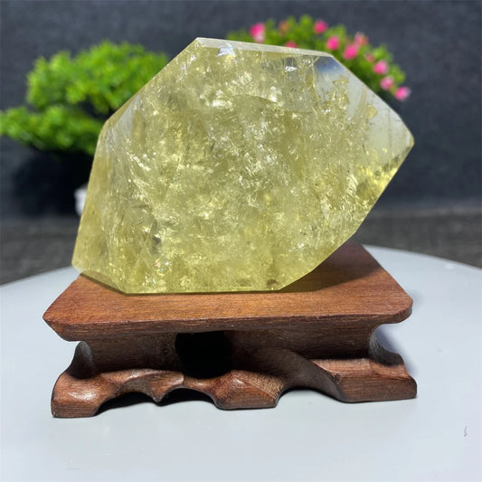 Smoky Citrine Quartz Crystal Stone