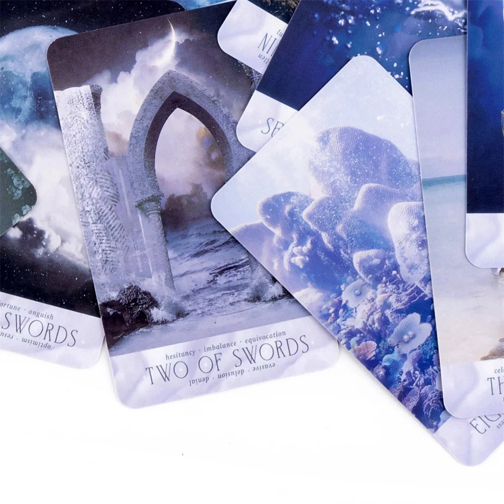 Aquarius Tarot Spirit Decks with 78 Cards & Guide