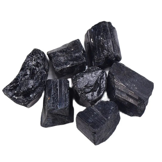 Natural Black Tourmaline Gravel Crystal