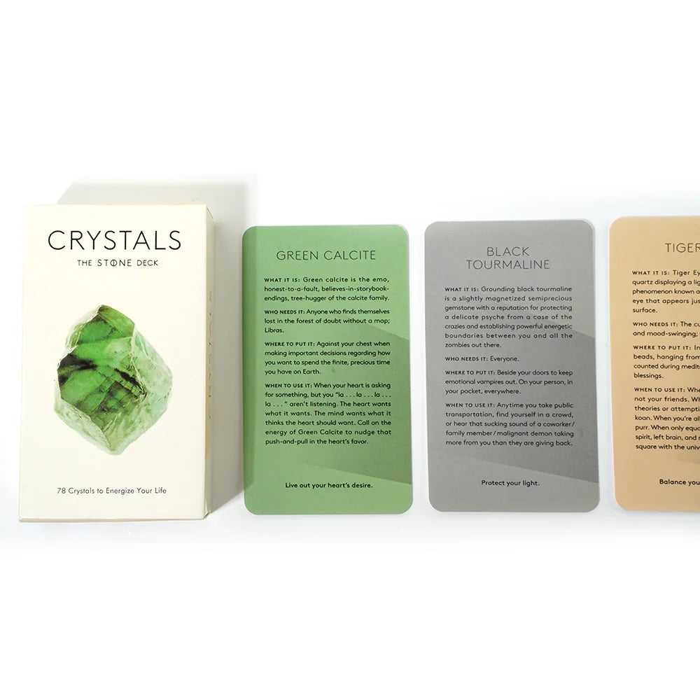Crystals Oracle Cards