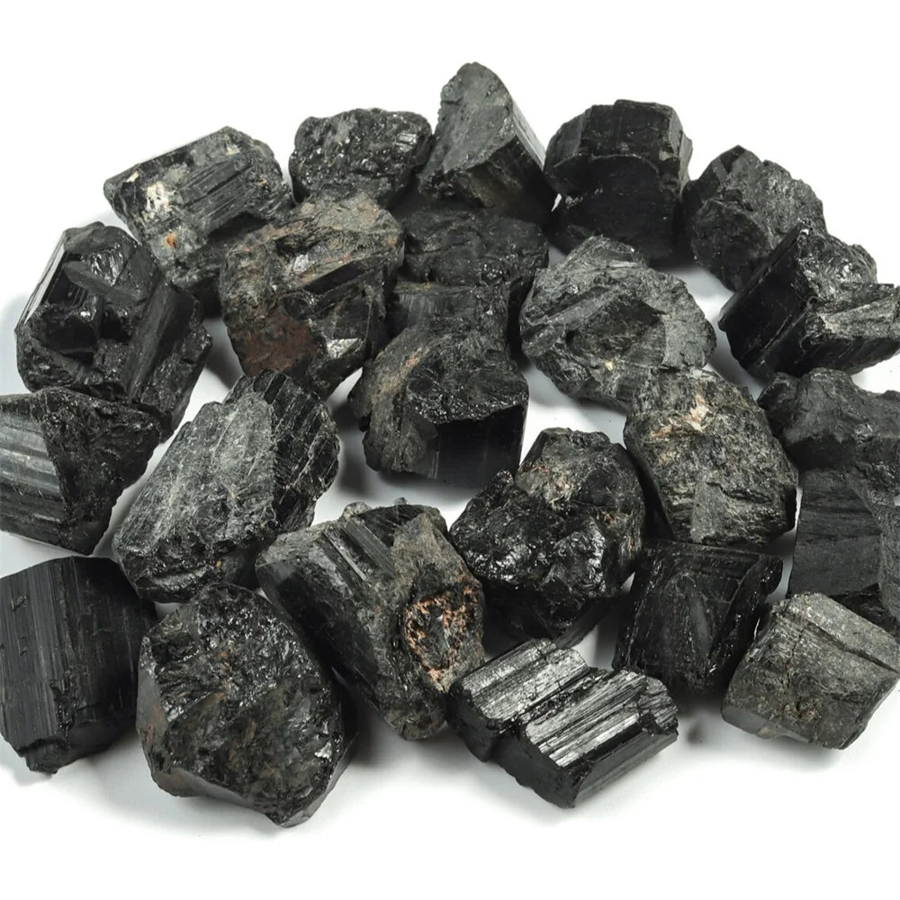Natural Black Tourmaline Gravel Crystal