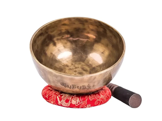 Handmade Tibetan Singing Bowl Set - Meditation & Yoga Accessory