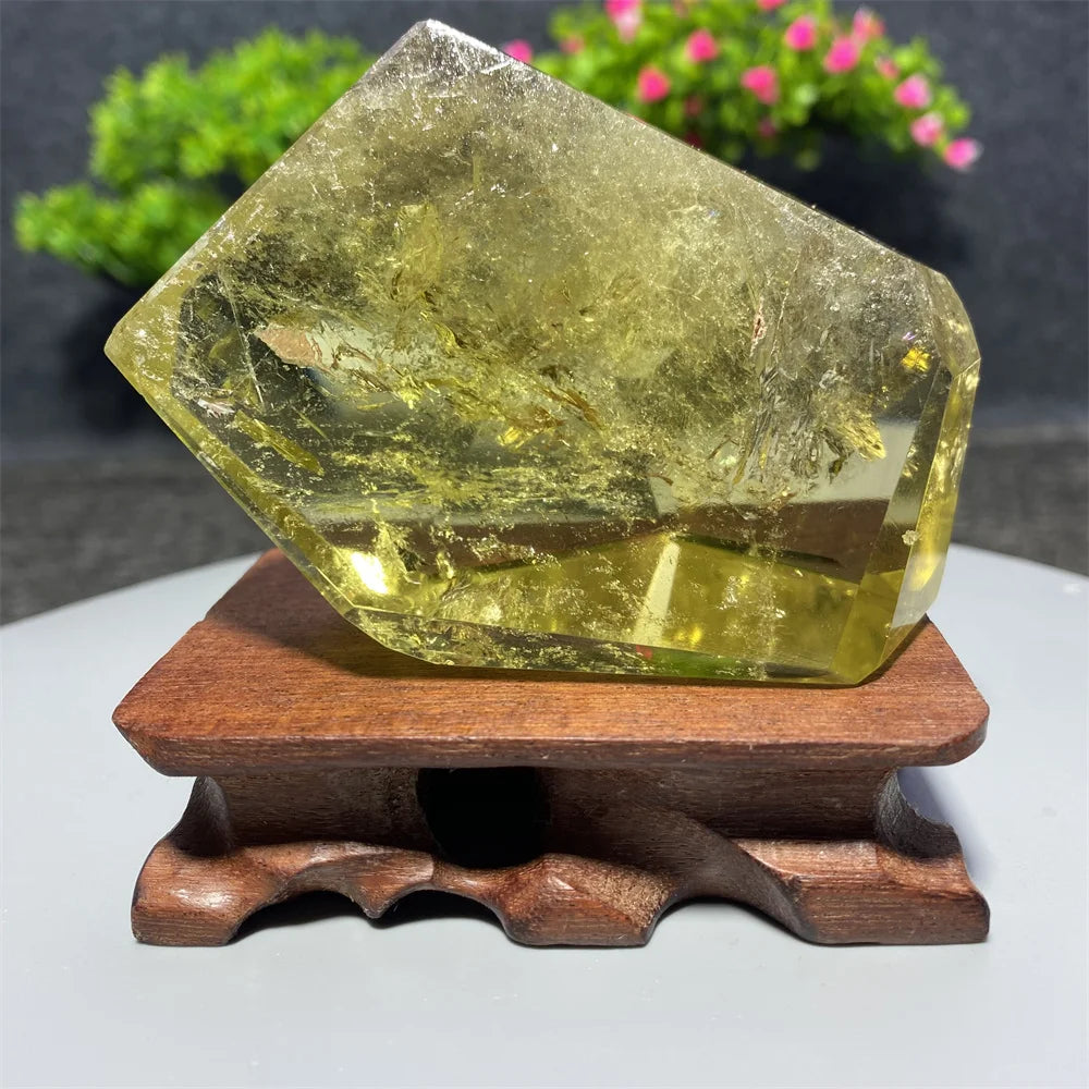 Smoky Citrine Quartz Crystal Stone