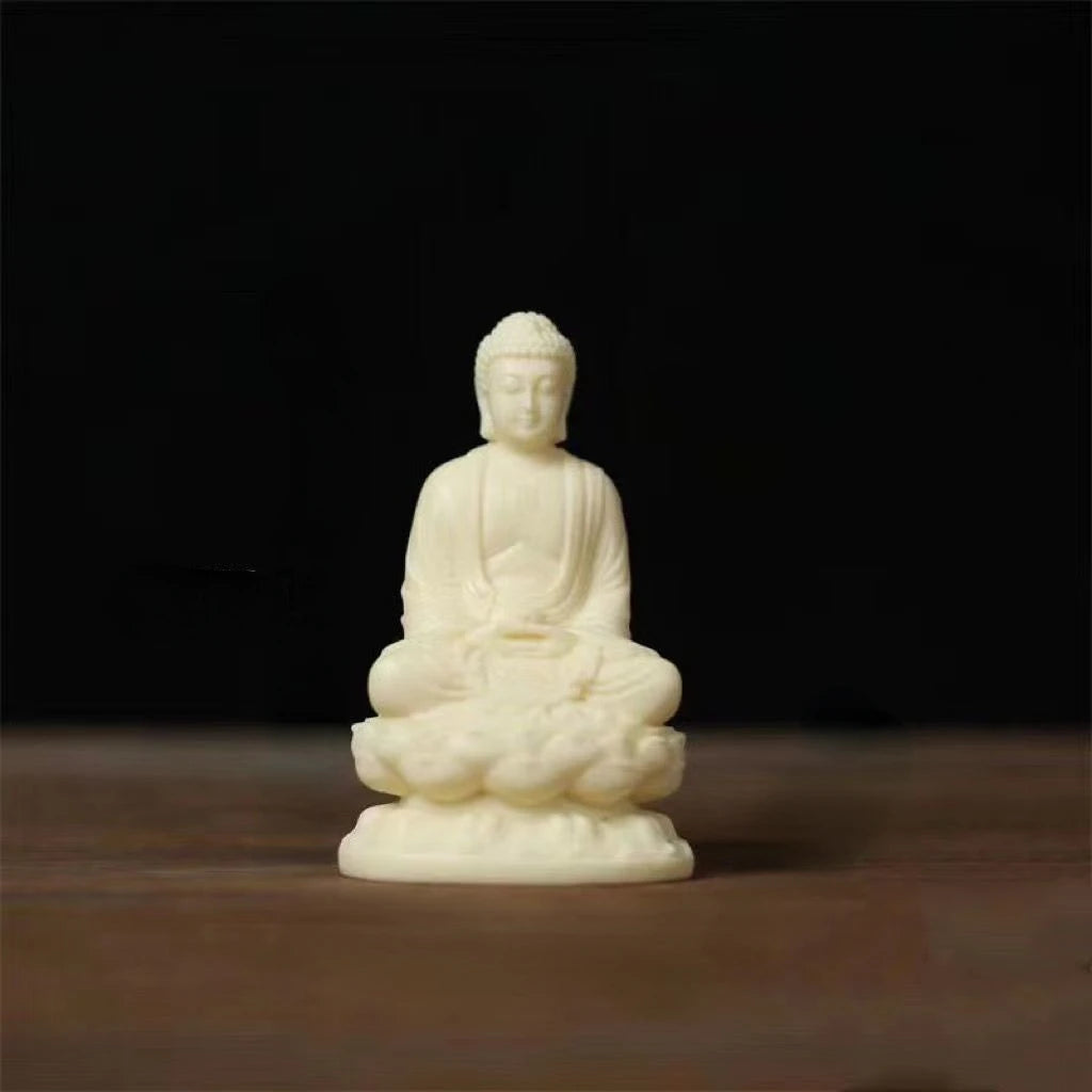 Ivory Avalokitesvara Buddha Statue