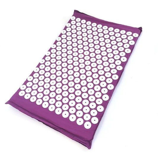 Purple Yoga Massage Pads with Large Touchpoints