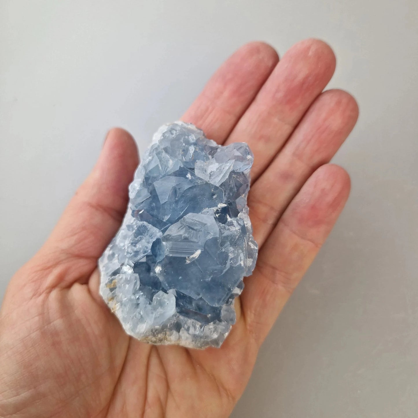 Natural Celestite Crystal Geode