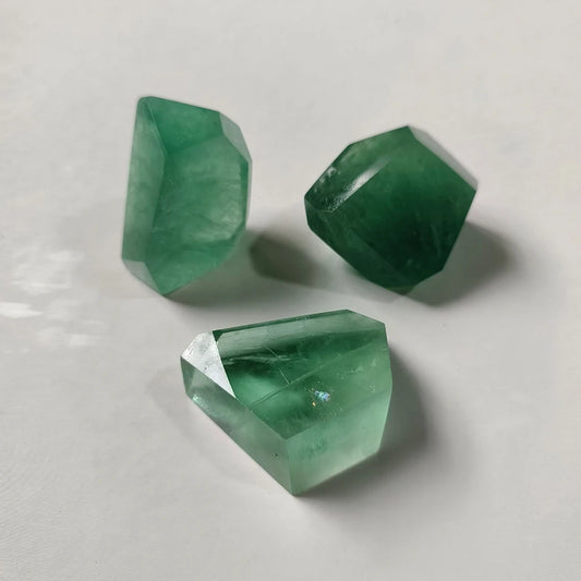 Natural Greenfluorite Crystal Decor