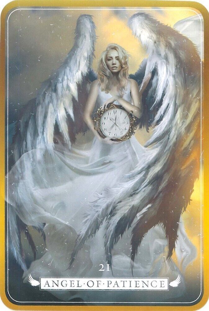 Angel Reading Oracle Card